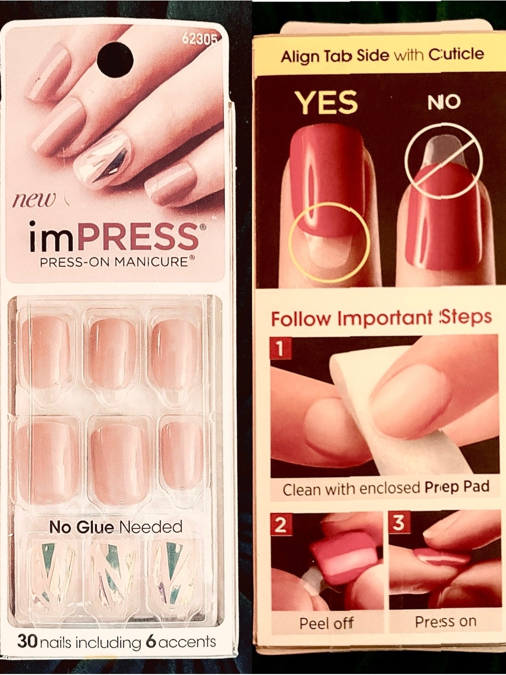 imPRESS New Press-On Manicure False Nails 62305